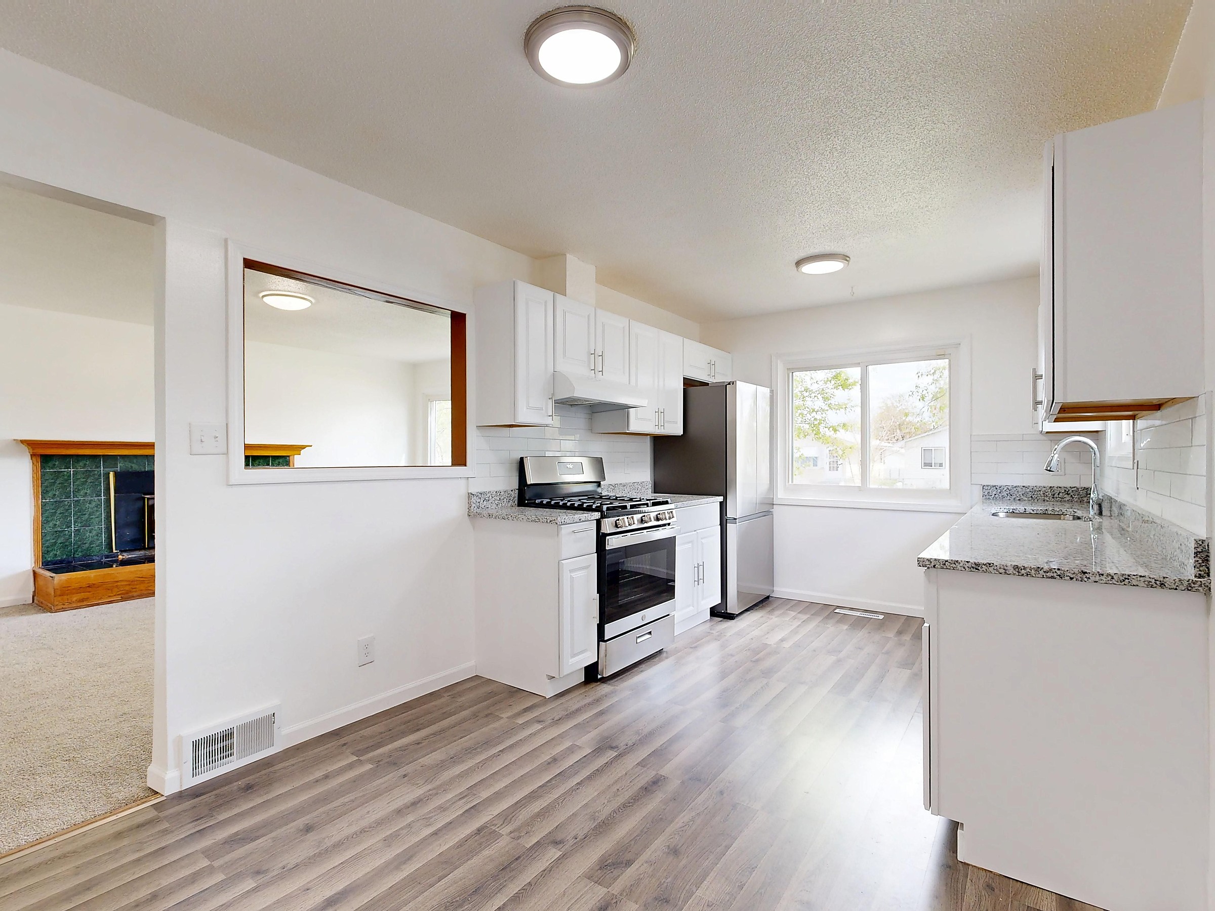 Completed modern kitchen renovation